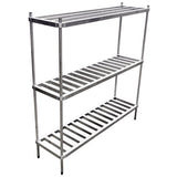 Omcan 44613 - 4 Keg Aluminum Keg Rack