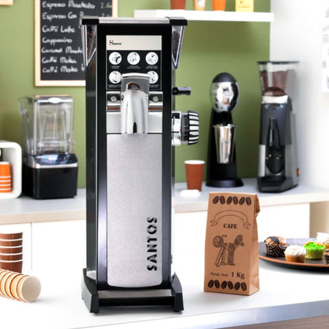 Omcan 44636 - Santos #63 High Output Coffee Shop Grinder 120 kg/hr (265 lb/hr)