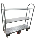 Omcan 44679 - 16″ x 60″ Utility Cart – All Gray