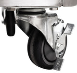 Omcan 44697 - 27.5″ Stainless Steel Welded Utility Cart