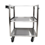 Omcan 44697 - 27.5″ Stainless Steel Welded Utility Cart