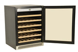 Omcan 45261 - Vinovero 23" Single Zone Wine Cooler with 51 Bottle Capacity and Stainless Steel Door