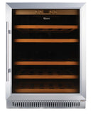 Omcan 45261 - Vinovero 23" Single Zone Wine Cooler with 51 Bottle Capacity and Stainless Steel Door