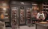 Omcan 45344 - Stagionello® Maturmeat® 400 kg Meat Curing Cabinet with ClimaTouch® &amp; Fumotic®