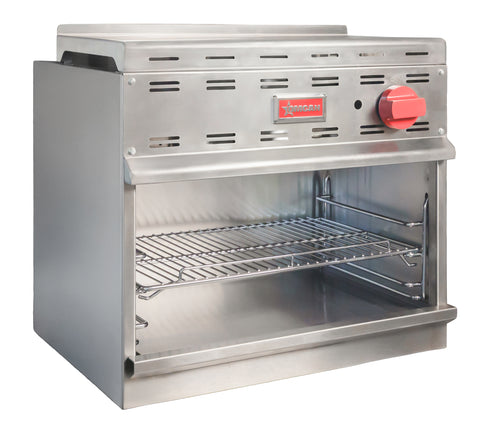 Omcan 46030 - 24" Natural Gas Infrared Cheese Melter