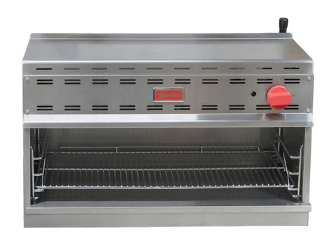 Omcan 46031 - 36" Natural Gas Infrared Cheese Melter