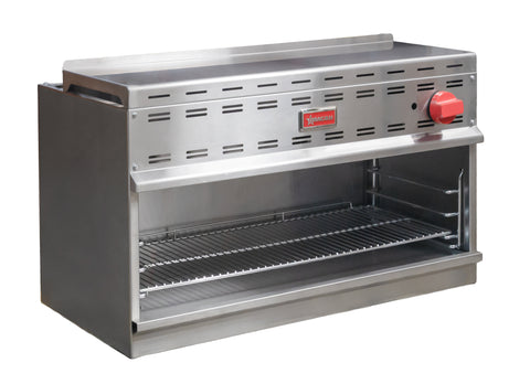 Omcan 46031 - 36" Natural Gas Infrared Cheese Melter
