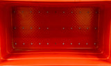 Omcan 46169 - 28″ x 15″ x 12 1/2″ Red Polyethylene Bus Box with Open Handles