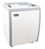 Omcan 46492 - 26" Ice Cream Display Chest Freezer with Flat Glass Top, 5.5 cu.ft. (156 L)
