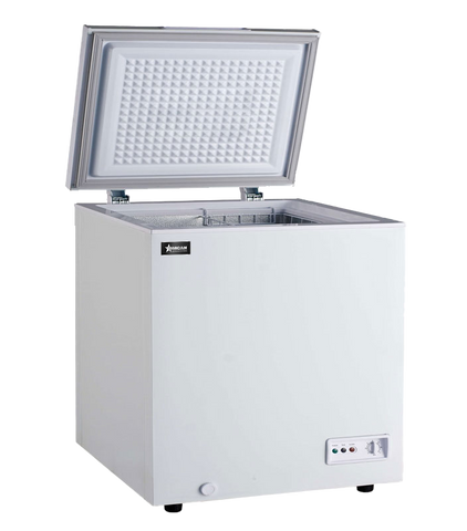 Omcan 46501 - 30" One (1) Door Chest Freezer with Solid Flat Top, 4.94 cu.ft. (140 L)