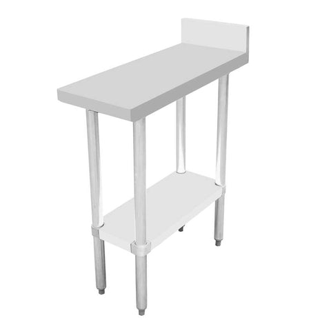 Omcan 46513 - 30″ x 12″ Equipment Filler Table with 4″ Backsplash