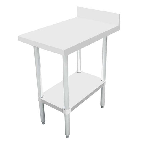 Omcan 46515 - 30″ x 18″ Equipment Filler Table with 4″ Backsplash