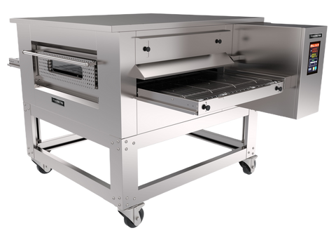 Omcan 46725 - Trento 63″ Electric Conveyor Pizza Oven with 20″ Wide Belt – 230V, 3Ph, 14.20 kW