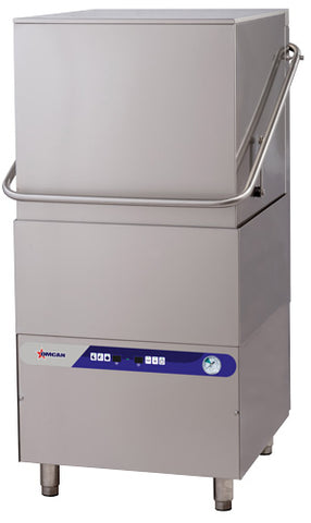 Omcan 46797 - 26" Upright High Temperature Dishwasher with Digital Control