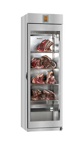 Omcan 47117 - Primeat 80 Kg (176 lb) 2.0 Meat Edition Preserving and Dry Aging Cabinet Standard – Silver