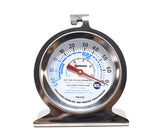Omcan 47202 - Refrigeration Thermometer with Hanging Hook and Built-in Standing Panel