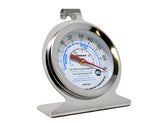 Omcan 47202 - Refrigeration Thermometer with Hanging Hook and Built-in Standing Panel