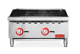 Omcan 47377 - 24″ Radiant Gas Charbroiler, 2 burners, 70000 BTU