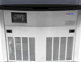 Omcan 47484 - 26″ Ice Maker Machine with 80 lb. Ice Bin – Ice Yield 210 lb. per Day