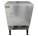 Omcan 47484 - 26″ Ice Maker Machine with 80 lb. Ice Bin – Ice Yield 210 lb. per Day