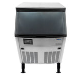 Omcan 47484 - 26″ Ice Maker Machine with 80 lb. Ice Bin – Ice Yield 210 lb. per Day