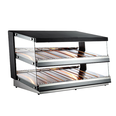 Omcan 47512 - 44″ Heated Pass-Through Station with 4.27 cu.ft. (121 Liter) Capacity, 110V, 1800W