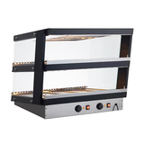 Omcan 47512 - 44″ Heated Pass-Through Station with 4.27 cu.ft. (121 Liter) Capacity, 110V, 1800W