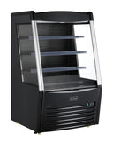 Omcan 47514 - 36″ Three (3) Shelf Grab-and-Go Open Refrigerated Self-Serve Display Case, 13.77 cu.ft. (390 L), Black