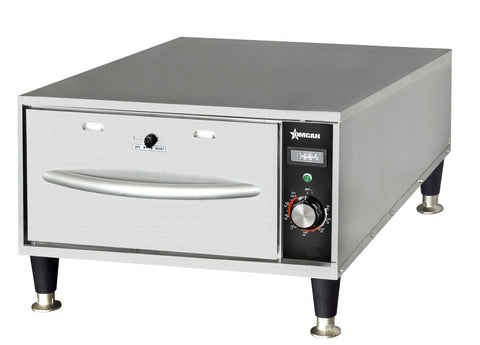 Omcan 47546 - Single Freestanding Narrow Warming Drawer – 120 V, 450W