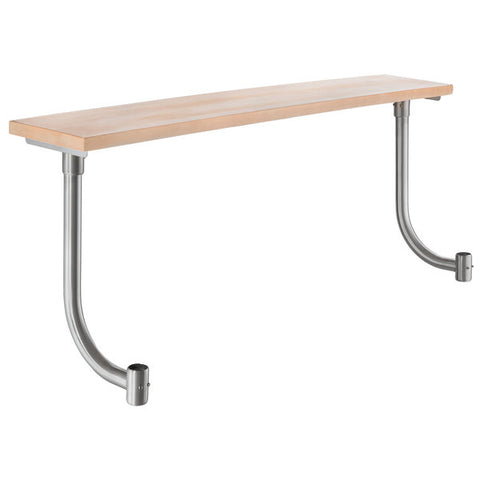 Omcan 47569 - 10″ x 72″ Wooden Adjustable Cutting Board for 72″ Long Equipment Stand