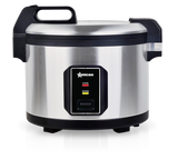 Omcan 47591 - Commercial 64 cup (13 Liter) Electric Rice Cooker – 1000 W, 120 V