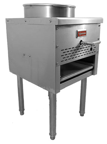 Omcan 47685 - Wok Range 13″ Ring 95,000 BTU – Liquid Propane