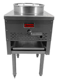 Omcan 47685 - Wok Range 13″ Ring 95,000 BTU – Liquid Propane