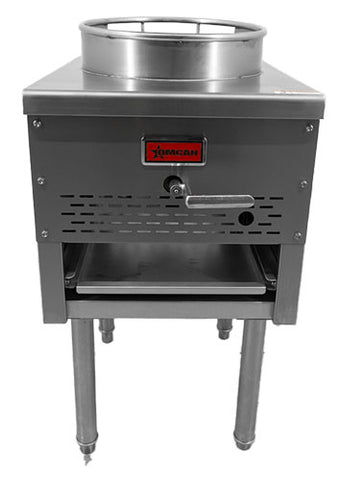 Omcan 47685 - Wok Range 13″ Ring 95,000 BTU – Liquid Propane