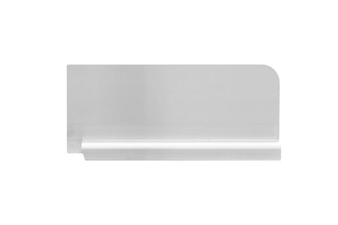 Omcan 47730 - Stainless Steel Splash Guard for 20″ x 20″ Pot Sinks – Right