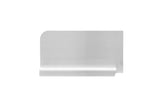 Omcan 47731 - Stainless Steel Splash Guard for 18″ x 21″ Pot Sinks – Left