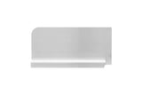 Omcan 47733 - Stainless Steel Splash Guard for 24″ x 24″ Pot Sinks – Left