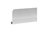 Omcan 47734 - Stainless Steel Splash Guard for 24″ x 24″ Pot Sinks – Right