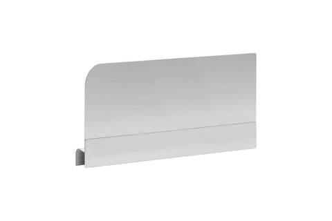 Omcan 47734 - Stainless Steel Splash Guard for 24″ x 24″ Pot Sinks – Right