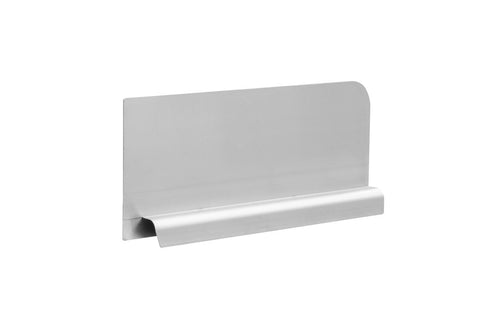 Omcan 47734 - Stainless Steel Splash Guard for 24″ x 24″ Pot Sinks – Right