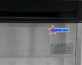 Omcan 47773 - 20″ Ice Maker Machine with 33 lb. Ice Bin – Ice Yield 80 lb. per Day