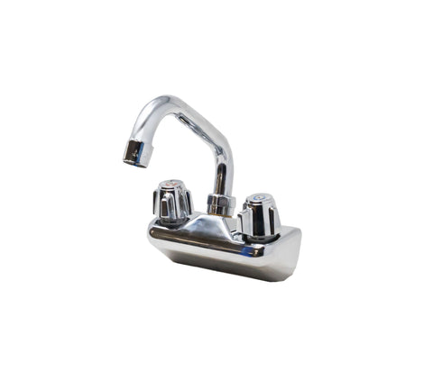 Omcan 47820 - Bar Sink Faucet with 6″ Swing Spout and 4″ Centers