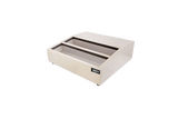 Omcan 47862 - 28″ Countertop Refrigerated Prep Rail with 8 x GN 1/6 Pans Capacity