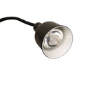 Omcan 47874 - Heat Lamp – Ceiling Mount – 30″-80″ Retractable Cord with Black Dome Shade