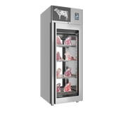 Omcan 48038 - Stagionello® Dry Age 3.0 700 Liter, 150 Kg Dry Aging Cabinet with Humidity Management, 2-Glass View – 220-240V, 1Ph, 548W