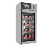 Omcan 48040 - Stagionello® Dry Age 3.0 900 Liter, 225 Kg Dry Aging Cabinet with Humidity Management, Standard – 220-240V, 1Ph, 548W