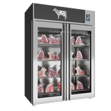 Omcan 48043 - Stagionello® Dry Age 3.0 1400 Liter, 450 Kg Dry Aging Cabinet with Humidity Management, Standard – 220-240V, 1Ph, 548W