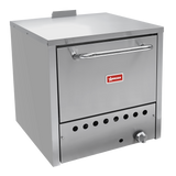 Omcan 48081 - 26.5″ Single Chamber Countertop Pizza Oven – Natural Gas 32,000 BTU