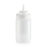 Omcan 48103 - 12 oz Condiment Squeeze Bottle, 6 pcs/Pack, BPA Free – Clear