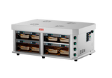 Omcan 48173 - 37” Horizontal 4-Channel Countertop Food Warmer - 3400W (4.5 HP), 220V/60Hz/1Ph